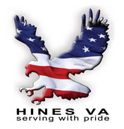 Edward Hines Jr., VA Hospital Serving with Pride Emblem